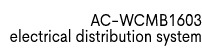 AC WCMB1603 electrical distribution system
