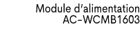 Module d’alimentation AC WCMB1603 
